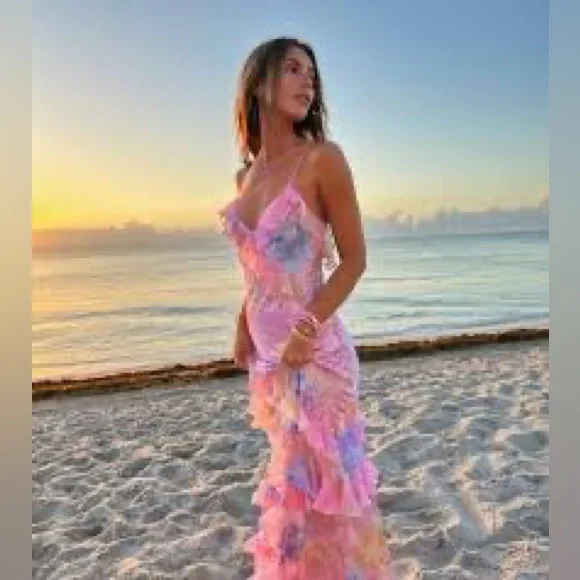 NWT Authentic LoveShackFancy Rialto Dress Candy Sparkle in size 2🌸